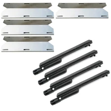 Direct store Kit DG224 Stainless Steel Heat Plate Shield and Cast Iron Burner...