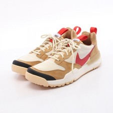 NIKE Tom Sachs Craft Mars Yard 3.0 Sneakers Shoes leather mesh Brown White Used