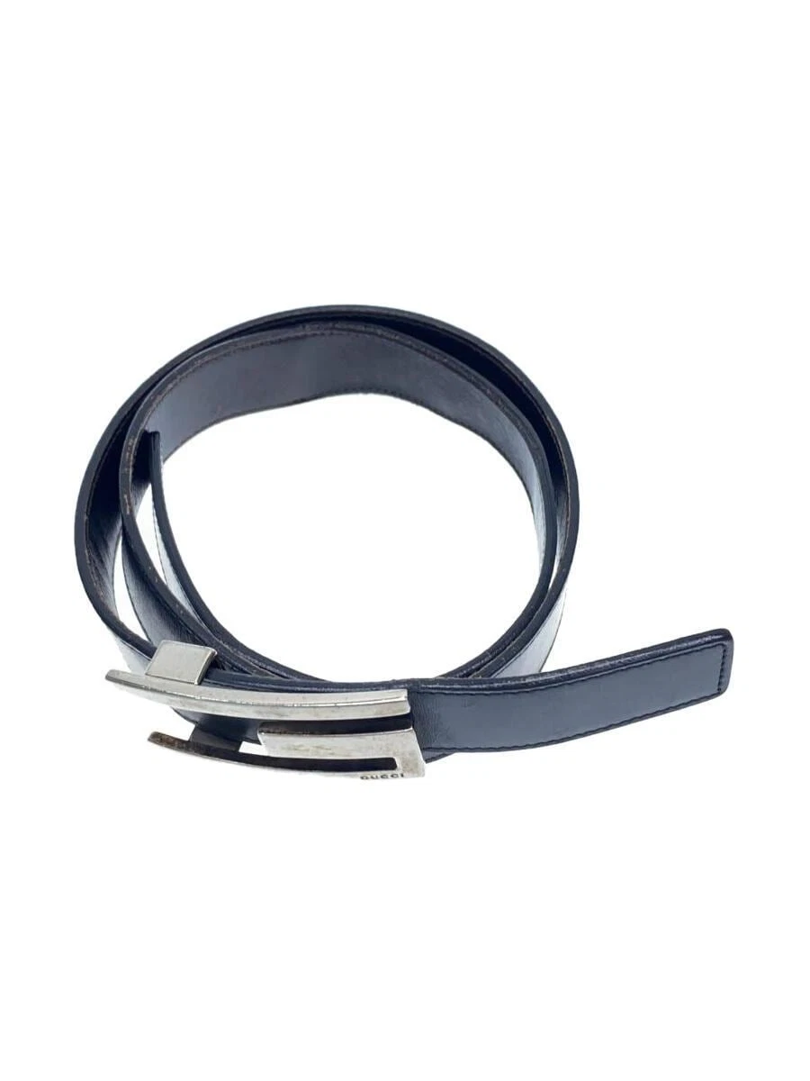 GUCCI Ceinture Cuir BLK Homme 80・32・036・1476・1438