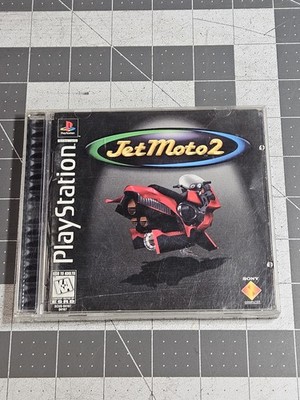 Jet Moto 2 JetMoto 2 Sony PlayStation 1 PS1 NTSC-U/C Racing Game Disc & Case