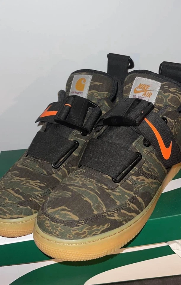 Nike Carhartt WIP x Air Force 1 Utility Premium Low Camo - Image 4 of 4