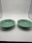 Set Of 2 Fiesta Sea Mist Green 5-3/8” Fruit Bowls Fiestaware Retired 6 Oz USA