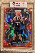 2021-22 Prizm Jalen Suggs RC NBA 75th Anniversary Diamond #24/75 Magic