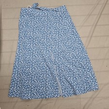 SHEIN Ditsy Floral Print High Waist Flowy Hip-Wrap Women's Skirt Size Large