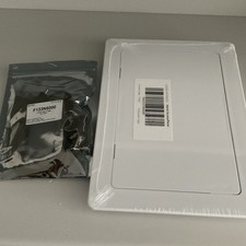 Handi White Plastic Rectangular Inspection Door Access Panel Easy Fit MPN 804228