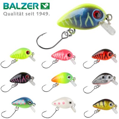 Balzer Trout Attack Forellen Wobbler Crank 3cm 2g sinkend Crankbait Döbel Barsch
