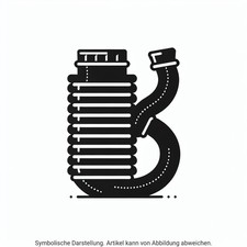 FAST Heizungsschlauch FT61501 27mm Kunststoff für RENAULT KANGOO KC0 FC0 CLIO 2