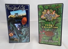 Rain Forest Cafe & New York City Pressed Penny Coin Collectors Books