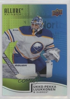 2021 Allure Rainbow Green Blue 22/299 Ukko-Pekka Luukkonen #R-24 Rookie RC 0mf0