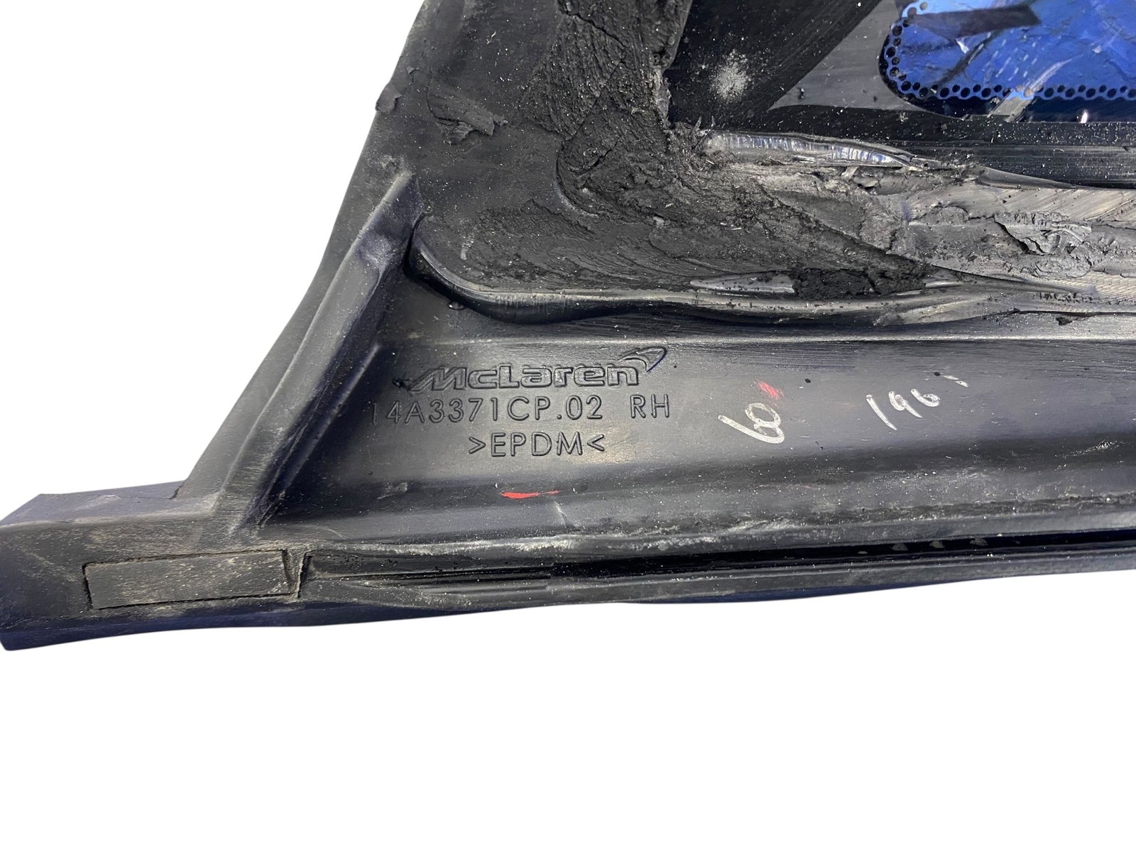 2018 2019 2020 2021 2022 2023 MCLAREN 720S REAR RIGHT UPPER SIDE WINDOW GLASS