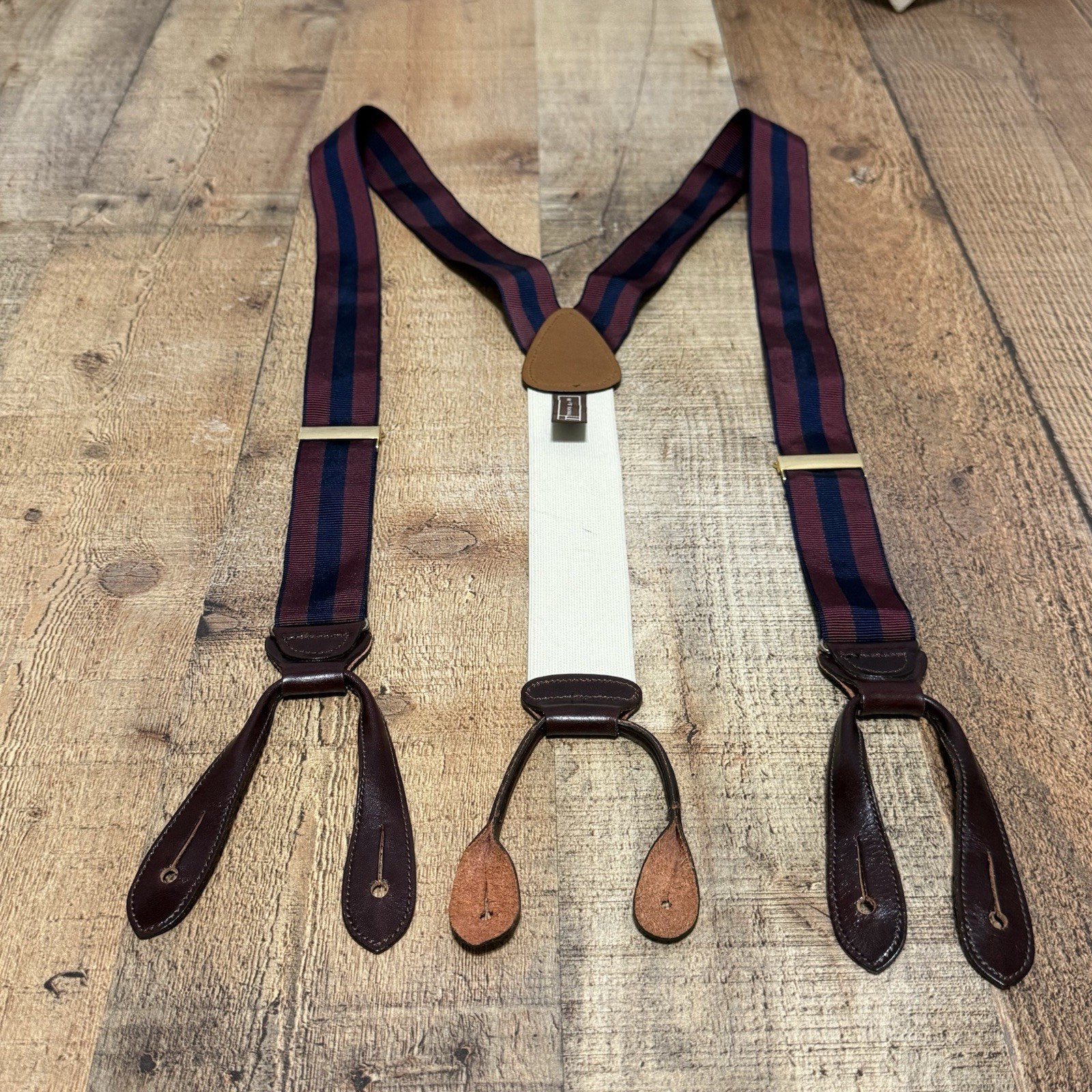 Trafalgar 2 Pair Bundle Adjustable Suspenders - image 9