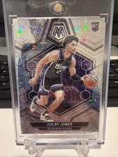 Colby Jones 2023-24 Panini Mosaic RC Fast Break Prizm Kings #211