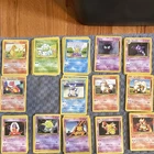 HUGE VINTAGE 346 cards Base set unl WOTC Pokemon Card lot charmander Bulbasaur