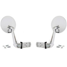 Chrome Exterior Mirror Kit Pair F-100 1953-1966