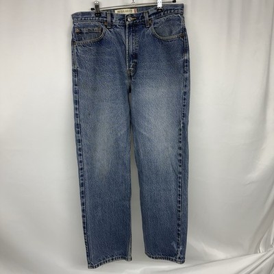 Vintage Levis 505 Jeans Mens 34x30 Regular Fit Straight Leg Sept 2007 505-0216