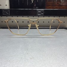 Vtg American Optical 1/10 12K GF Aviator Pilot C17 Cable Arm Green NOS