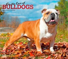For the Love of Bulldogs | 2026 14x24" (Hanging) Deluxe Wall Calendar