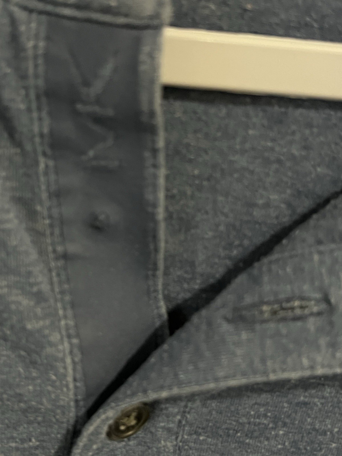 Michael Kors Polo Shirt Mens Medium Blue Embroidered Logo Collared Short Sleeve thumbnail 6