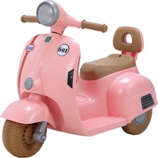 Kids Mini Motorcycle 6V Power Wheels Electric Ride On Toy with Music for Age 3 