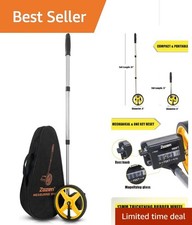 Accurate 6-Inch Measuring Wheel with One-Key Reset - Perfect for Pros and DIYers