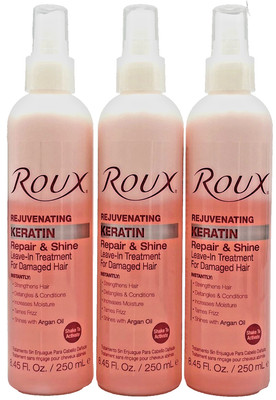 ROUX FERMODYL REPAIR AND SHINE LEAVE IN KERATIN TREATMENT 8.45 OZ.*  #233  3 PC