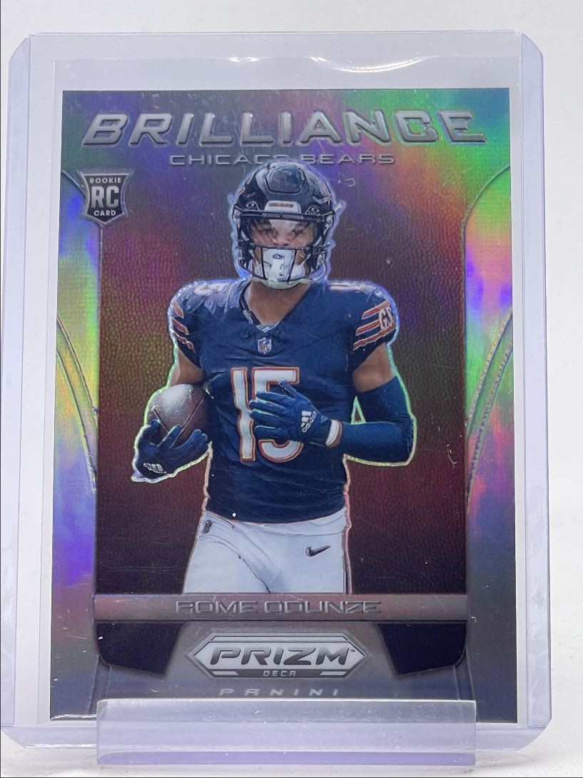 ROME ODUNZE 2024 PANINI PRIZM DECA BRILLIANCE ROOKIE SILVER BEARS RC Q5540
