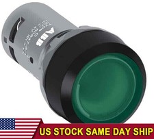 ABB CP1-11G-10 Pressure Switch Flush Green Black Plastic 1NO- US Free TAX