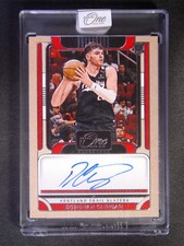 2024-25 Panini One And One Donovan Clingan RC Rookie Auto 64/99