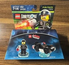 *NEW* LEGO 71213 Dimensions Fun Pack BAD COP Police Car *RETIRED*