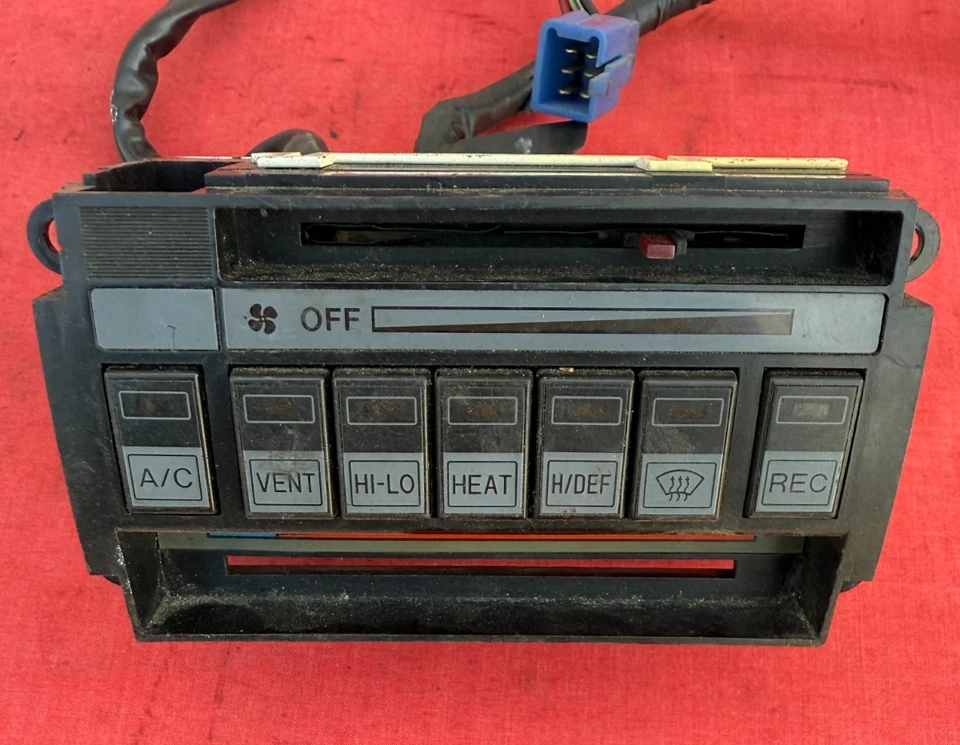 Climatizador de temperatura manual OEM aire acondicionado calor para Honda Prelude 1983-1987 2GEN Foto 4 de 4