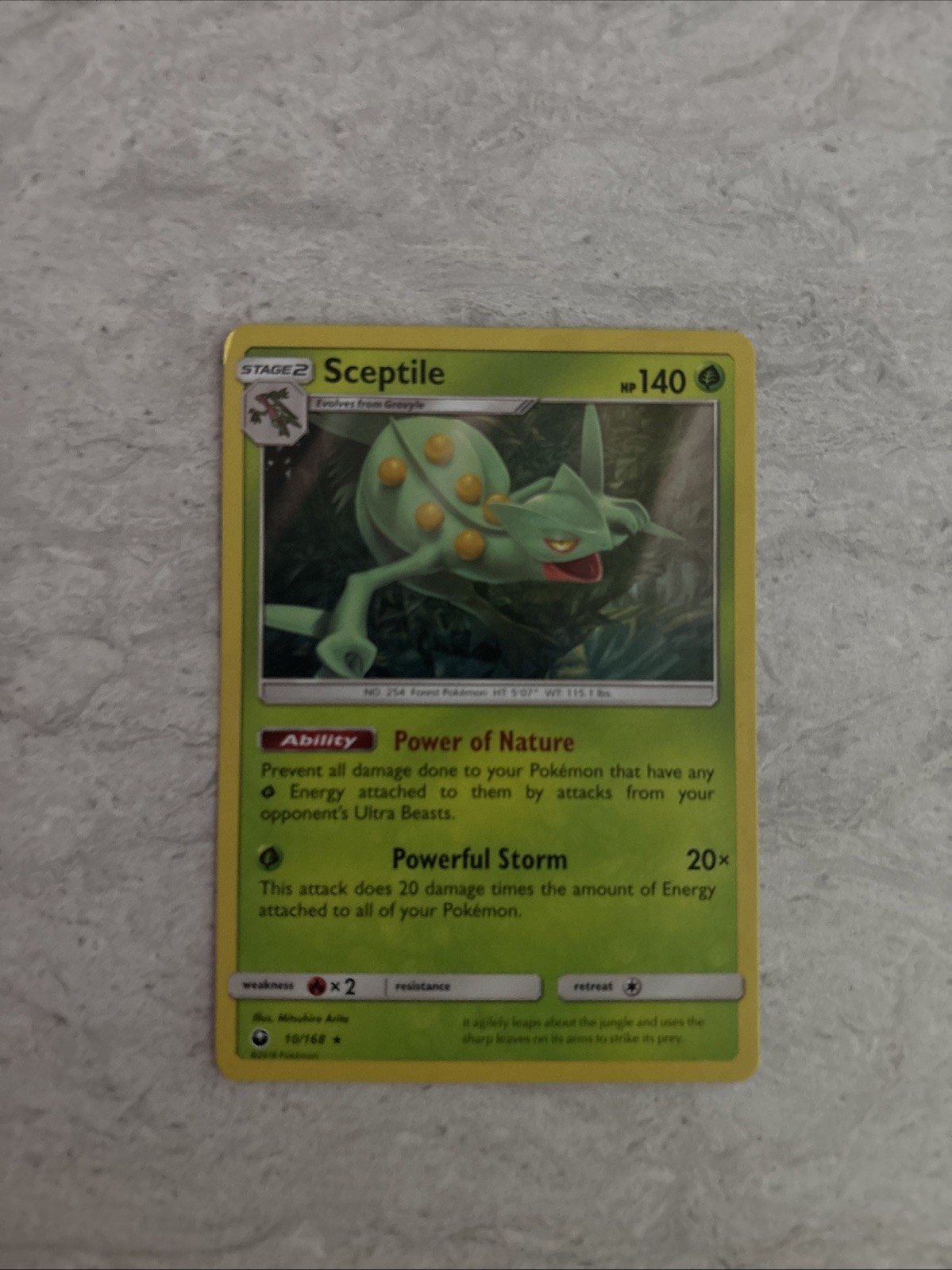 Pokémon TCG Sceptile EX Emerald Holo Holo Rare Card #10/106 Near Mint Condition