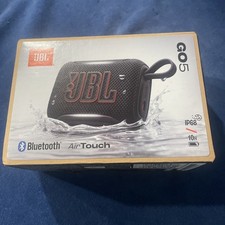 JBL Go 5 Portable Bluetooth Speaker Black Waterproof NIB Sealed