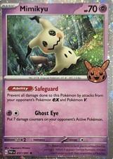 Mimikyu - (Cosmos Holo) 037/091 Trick or Trade Booster Bundl 2024 Holo