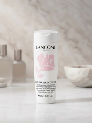 LANCOME Lait Galatee Confort Comforting Makeup Remover Milk 1.69 oz each