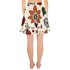 Harvest theme fall in love Skater Skirt