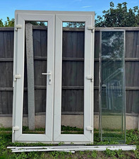 UPVC White French doors