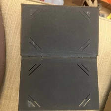 Vintage 1910s Post Card Album Holds 55 Cards 2 Sizes Book Measures 7.25" X 5.25"