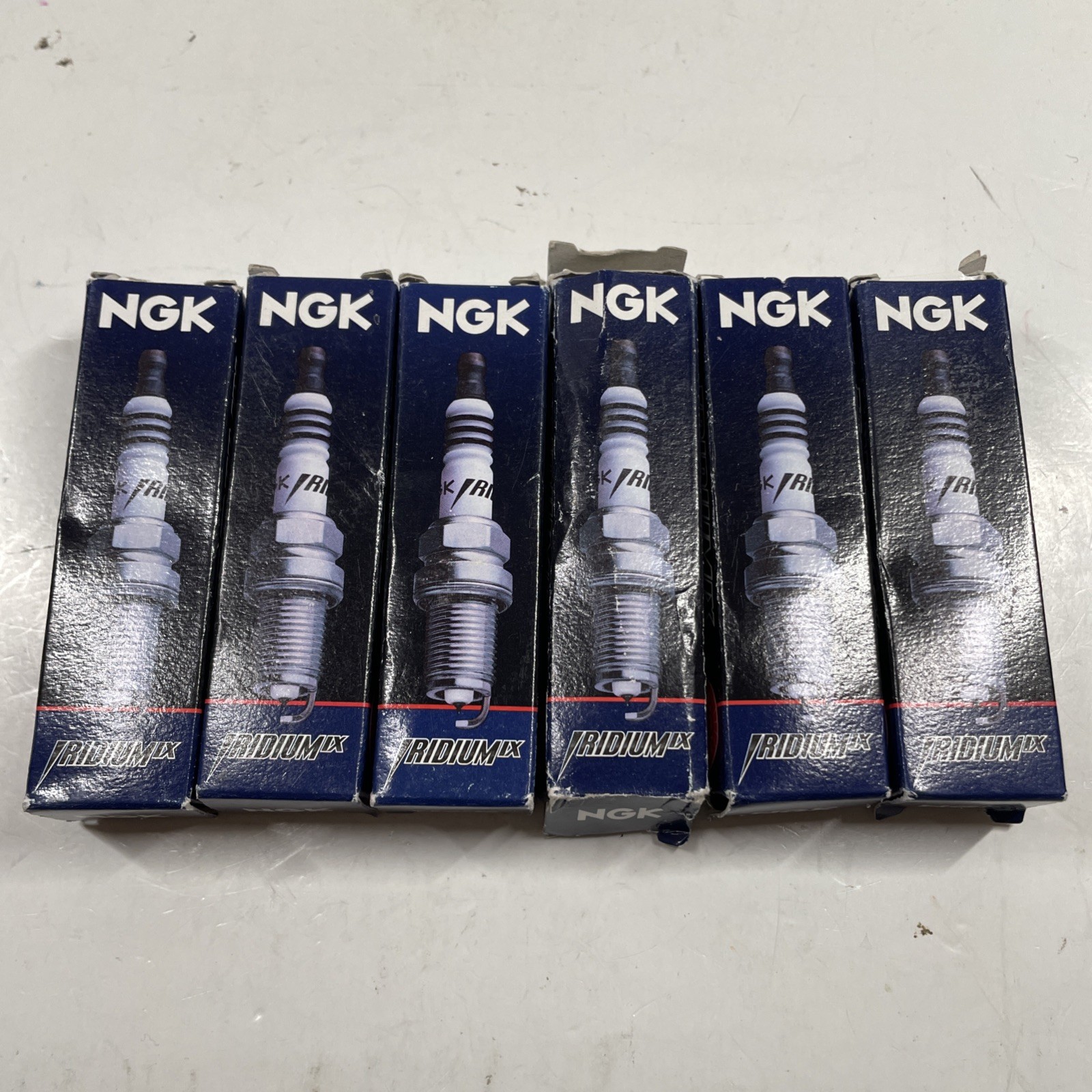 Pack of 6 Genuine NGK Iridium IX Performance Spark Plugs. 5464 BKR5EIX-11