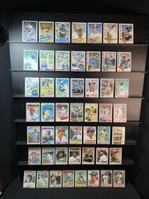 Topps Vintage Baseball 50-Card Lot Gwynn / Jackson / Carew EXMT-NRMT Stars &amp; HOF