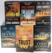 Chris Hammer x 6 Paperback Scrublands  Treasure & Dirt Tilt Seven Trust Valley