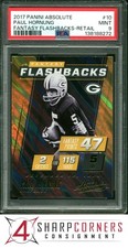 2017 PANINI ABSOLUTE FANTASY FLASHBACKS RETAIL #10 PAUL HORNUNG HOF POP 1 PSA 9