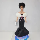 VINTAGE Mommy-Made Evening Outfit for 1960s Barbie: Dress, Jewelry, Accessories
