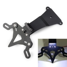Rear Fender License Plate Holder w/ Light For DUCATI Scrambler Cafe Racer 800