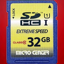 Micro Center 32 Gb Extreme Speed SDHCI 1 CLASS 10 USED