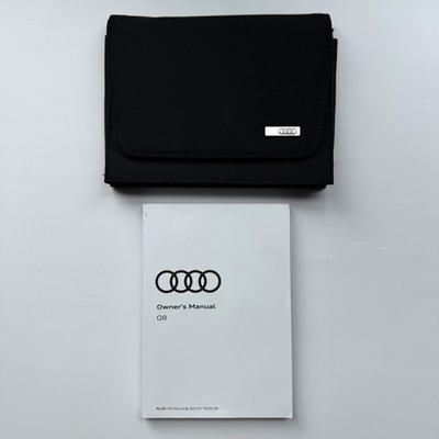 ORIGINAL AUDI Q8 / SQ8 / RSQ8 BETRIEBSANLEITUNG HANDBUCH - WALLET PACK 2018 - 2023