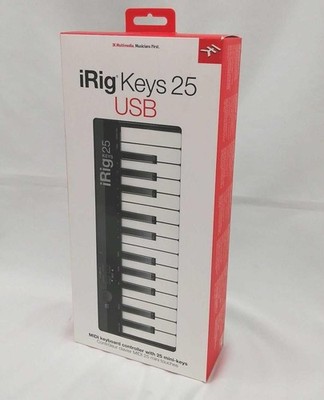 IK MULTIMEDIA MIDI KEYBOARD IRIG KEYS 25 Gebraucht
