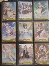 weiss schwarz azur lane azl/s119 001 126 sr card full collect set total 116 card