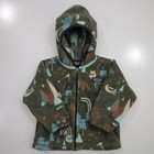 Patagonia Jacket Baby 12-18 Months Green Synchilla Cardigan Fleece Hooded Zip