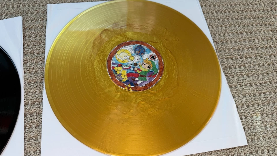 The Legend Of Zelda Wind Waker Gamecube Soundtrack Vinyl Box Set Not Moonshake  - Image 4 of 4