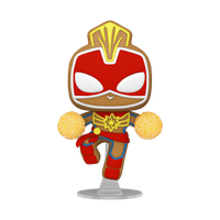 Funko Pop! Marvel Holiday - Gingerbread Captain Marvel #936 Vinyl Figur